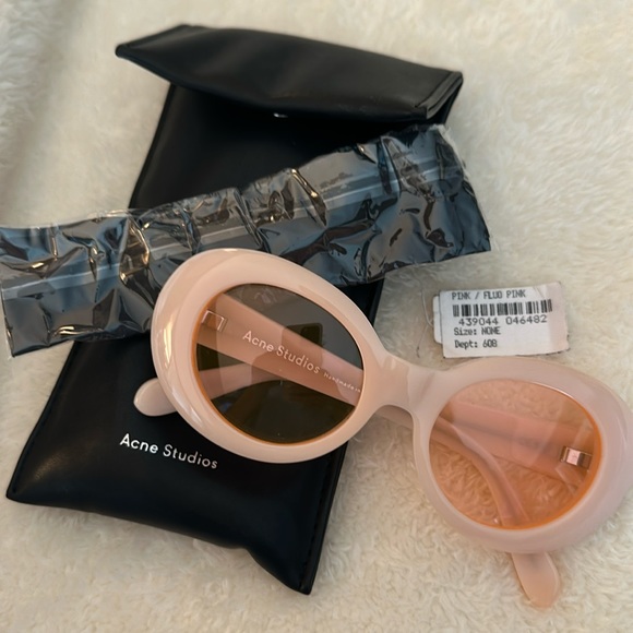 Acne pink sunglasses - Picture 2 of 5
